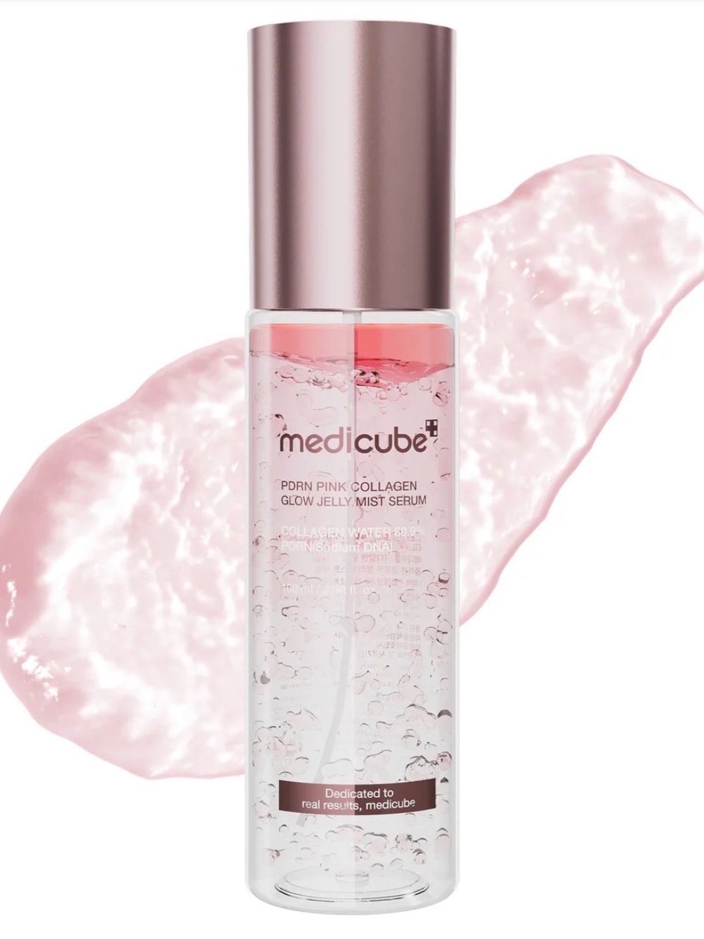 Medicube PDRN Pink Collagen Glow Jelly Mist Serum
